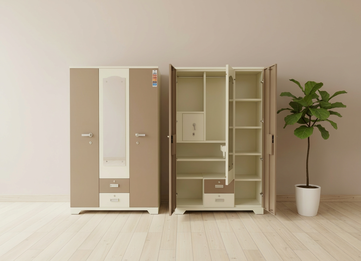 Italian Almirah (2 Drawers Outside)
